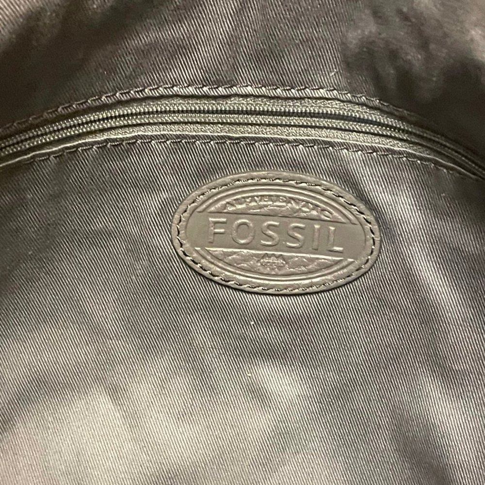 Fossil Large Multi Colored Leather Crossbody - image 4